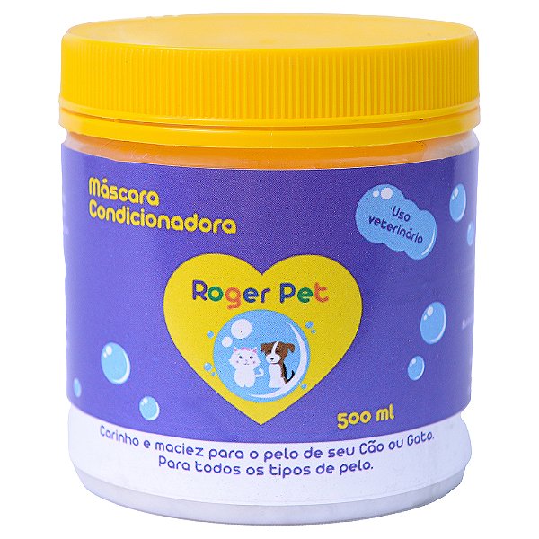 Máscara Condicionadora Roger Pet 500ml - Linha Profissional