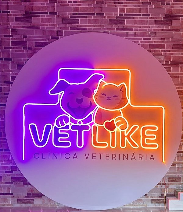 Neon Logo Adesivo