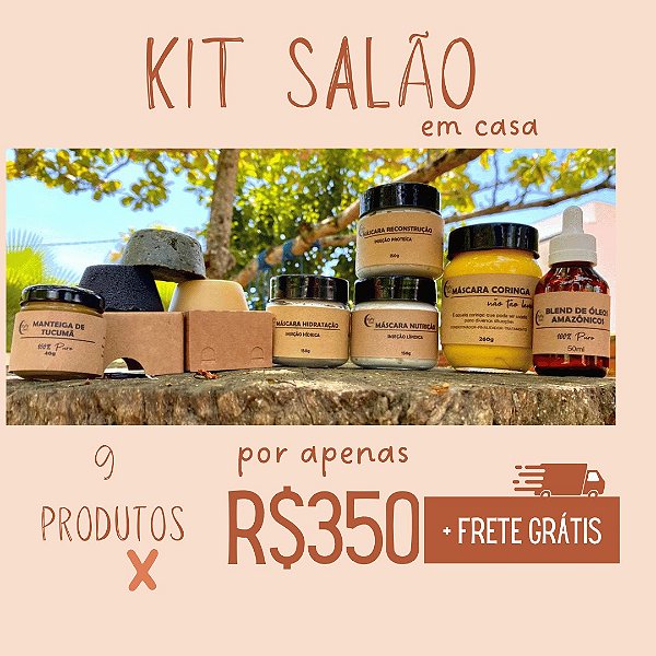 KIT SALÃO em casa