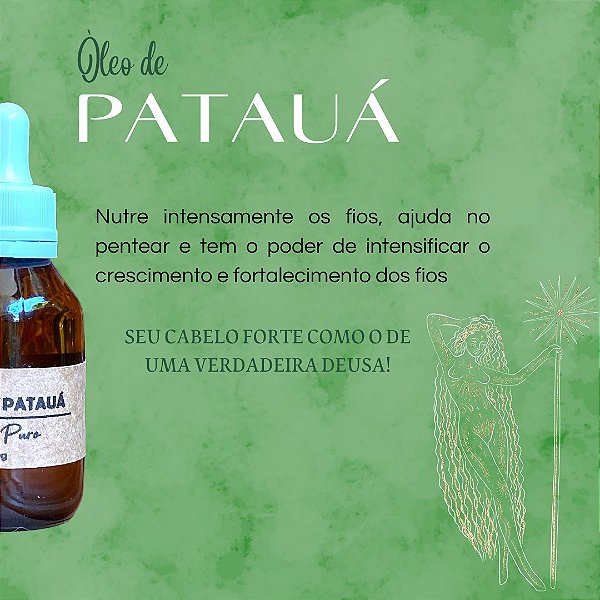 ÓLEO DE PATAUÁ (Oenocarpus bataua)