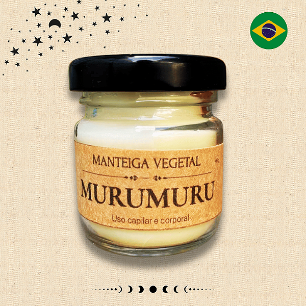 MANTEIGA DE MURUMURU(Astrocaryum muru-muru)