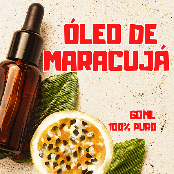 Óleo de MARACUJÁ - 30ml