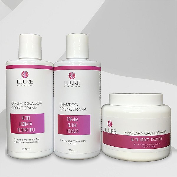 Kit Cronograma Capilar Home Care