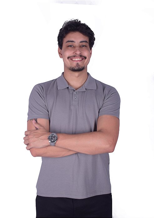Camisa Polo M/Curta em Piquet