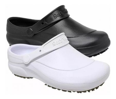 Sapato Antiderrapante Aberto Soft Works BB60 em EVA