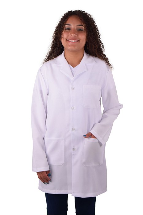 Avental Manga Longa Unissex Laboratório - Oxford