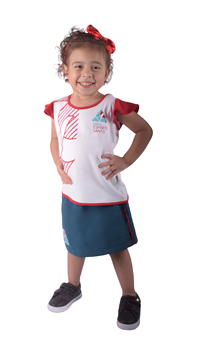 (A) EPS017 - Camiseta Baby Look Feminina Infantil - M/Malha