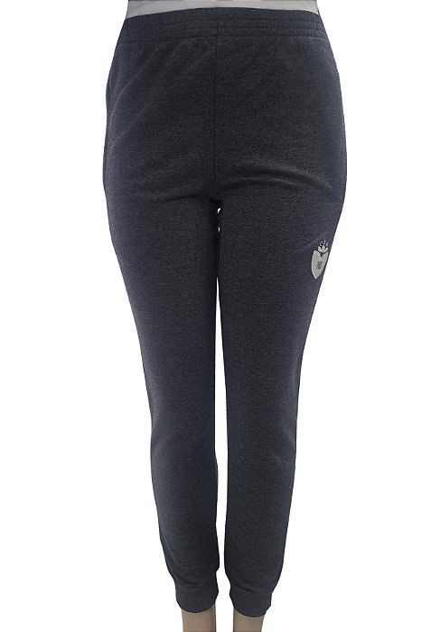 (C) CSA045 – Calça Jogging Unissex Moletom Sem Felpa - Ensino Médio