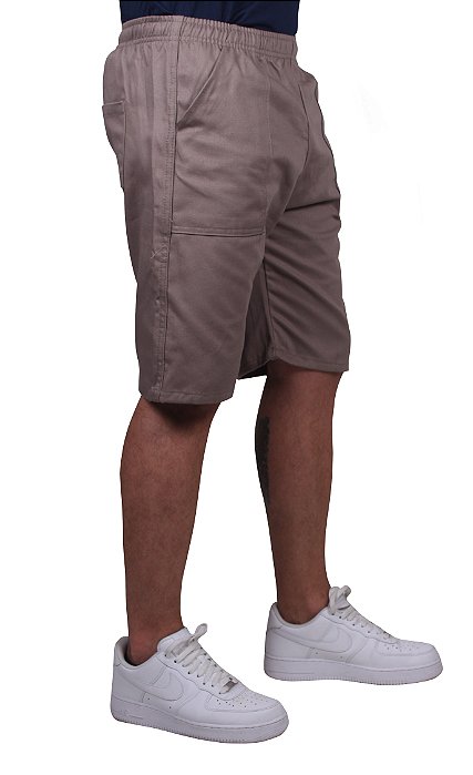 Linha Pro - Bermuda Brim com Elástico