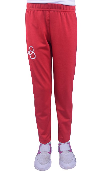 (A)BRA069 - Ed. Infantil - Calça Legging  Suplex - Vermelha