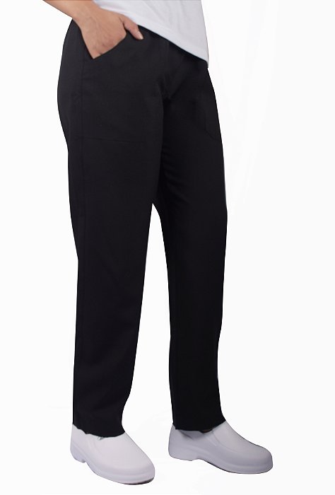 Calça Unissex C/Elástico em Oxford Plus