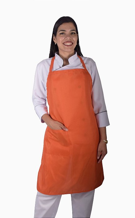 Avental Ferreiro Tergal - Laranja