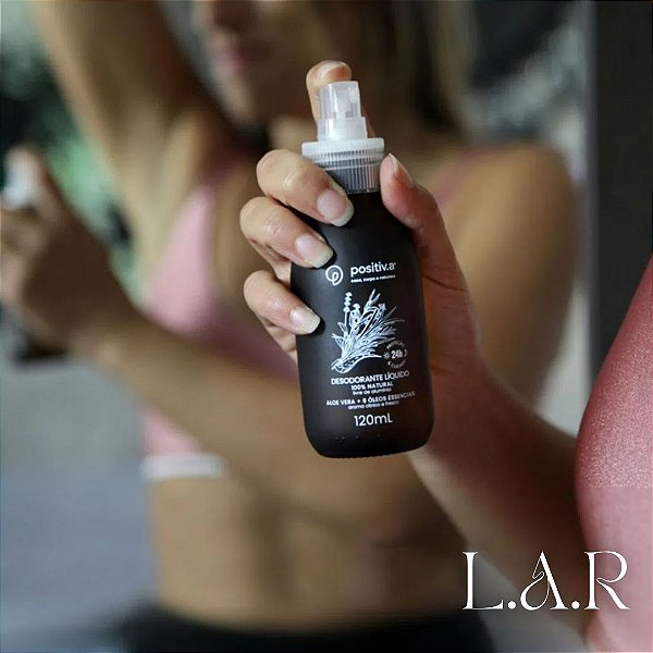 Desodorante Spray Cítrico + Aloe Vera 120ml _ Positiva