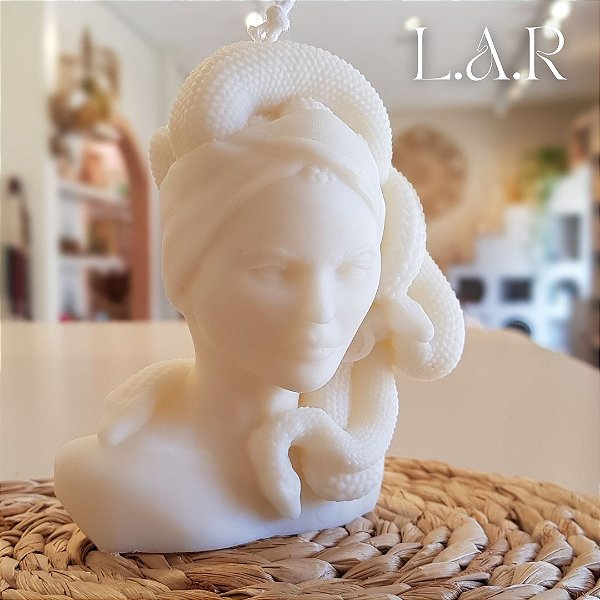 Vela Decorativa Medusa