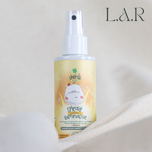 Spray Iluminador para Cabelos Loiros Camomila e Pantenol _ Verdi Natural