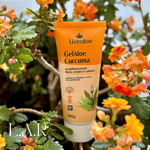 Gel Aloe Curcuma 100 g _ Livealoe