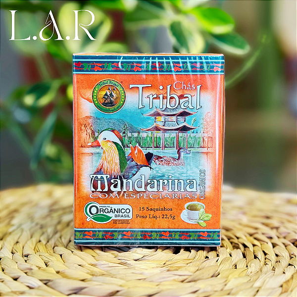 Chá Orgânico Mandarina com Especiarias - Tribal Brasil