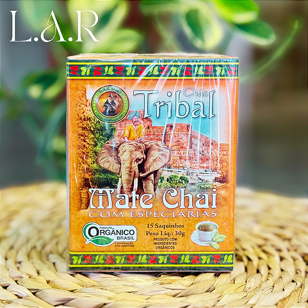 Chá Orgânico Mate Chai - Tribal Brasil