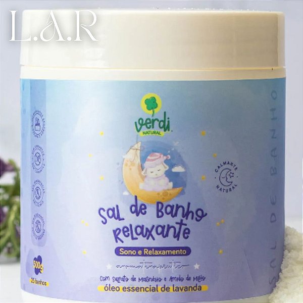 Sal de Banho Relaxante Sono Tranquilo - Verdi Natural