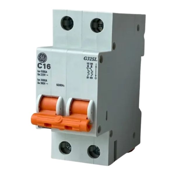Disjuntor Bipolar GE C16