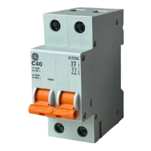 Disjuntor Bipolar GE C40