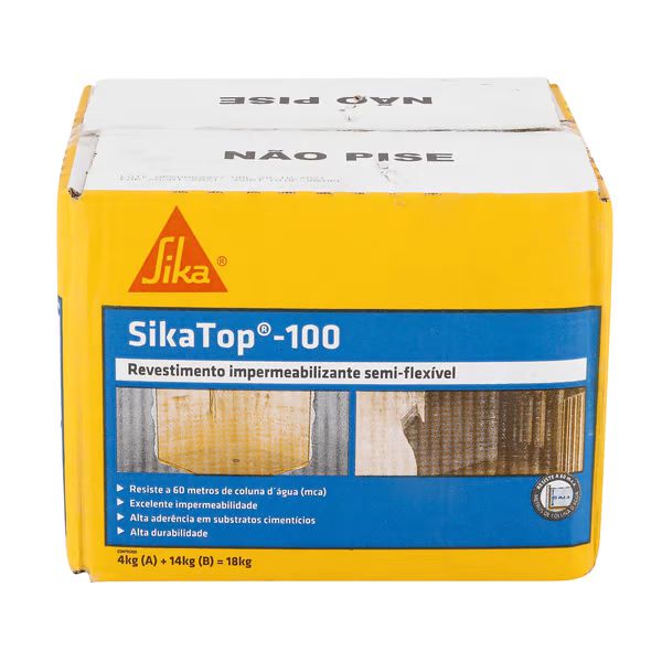IMPERMEABILIZANTE SIKATOP 100 4kg - SIKA