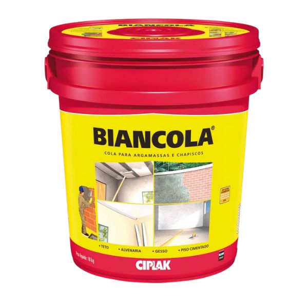 Aditivo para Chapisco Biancola 18kg Branco Ciplack