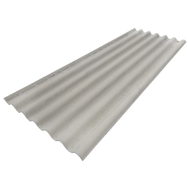 Telha de Fibrocimento Ondulada 5mm 2,44x1,10m Casalit