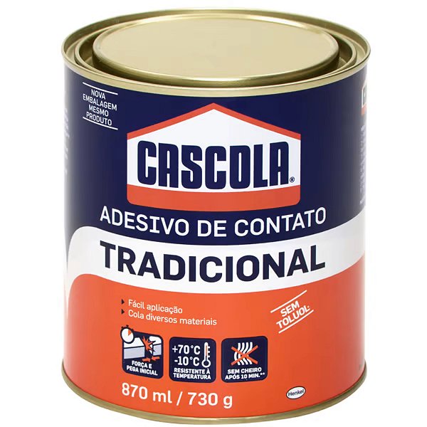 CASCOLA SEM TOLUOL 730gr - HENKEL