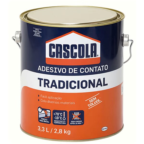 CASCOLA SEM TOLUOL 2,8KG - HENKEL