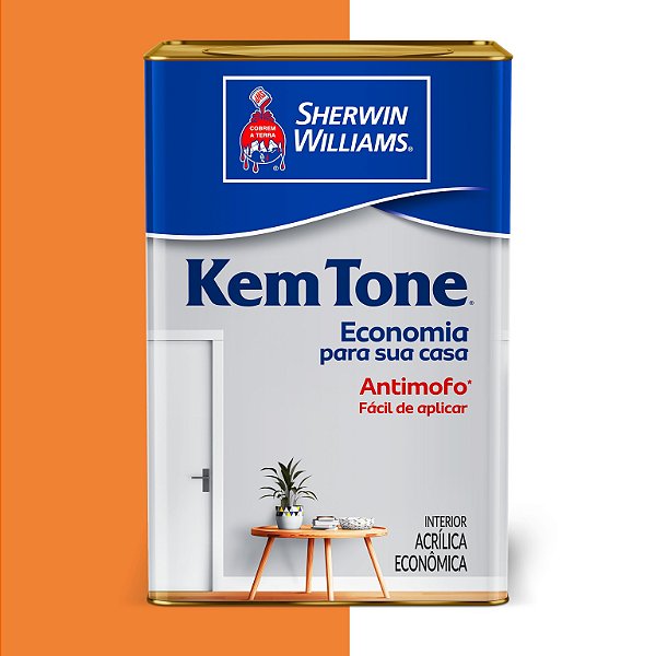 TINTA KEMTONE CENOURA 18L - SHERWIN-WILLIAMS