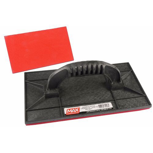 DESEMPENADEIRA GRANDE COM BORRACHA 17X30CM - MAX
