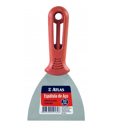 ESPATULA CABO PLASTICO AÇO - ATLAS - 10cm