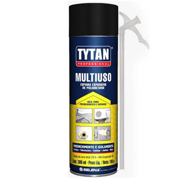 ESPUMA EXPANSIVA MULTIUSO 300ml/180g  - TYTAN