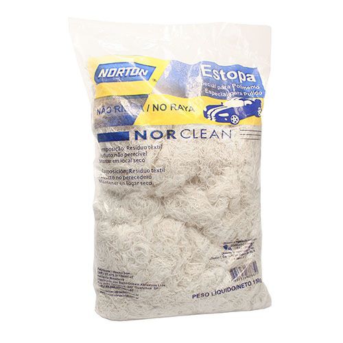 ESTOPA BRANCA EXTRA 400g - NORTON