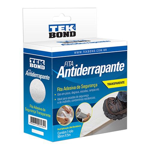 FITA ANTI-DERRAPANTE TRANSPARENTE (50x5m) - TEKBOND