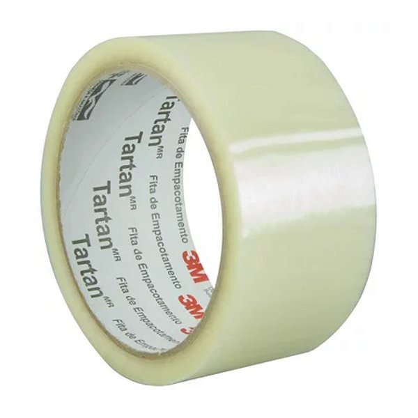 FITA EMBALAGEM 45x45m INCOLOR TARTAN - 3M