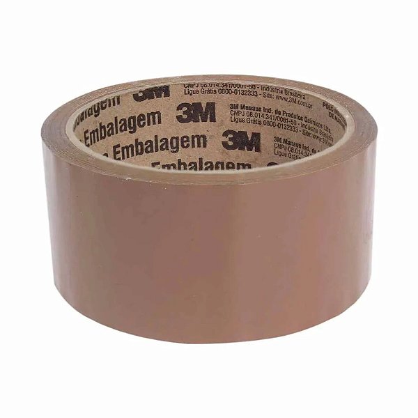 FITA EMBALAGEM 45x45m MARROM TARTAN - 3M