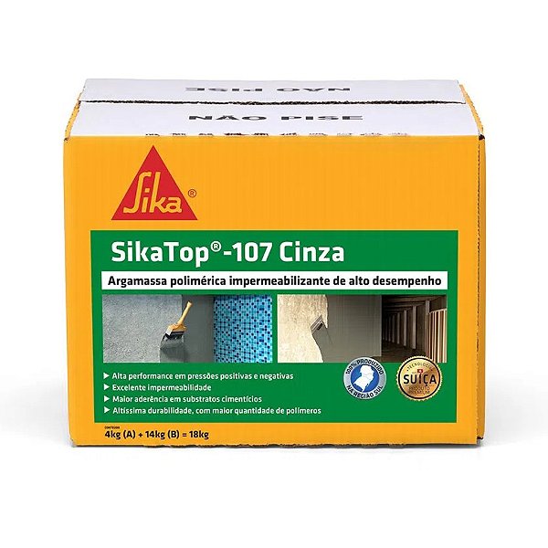 SIKA TOP 107 (CAIXA 18kg) - SIKA