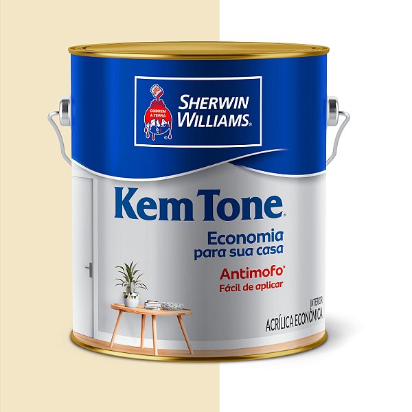 TINTA KEMTONE PALHA 3,600L - SHERWIN-WILLIAMS