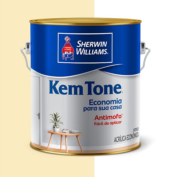 TINTA KEMTONE MARFIM 3,600L - SHERWIN-WILLIAMS