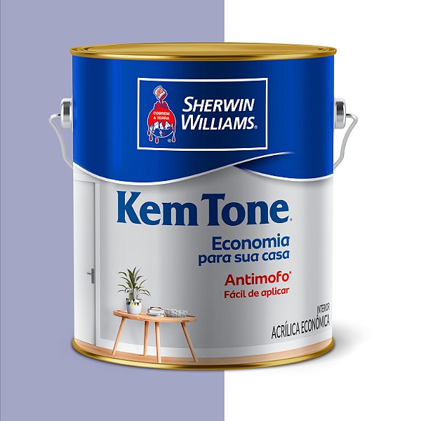 TINTA KEMTONE VIOLETA ALFAZEMA 3,600L - SHERWIN-WILLIAMS