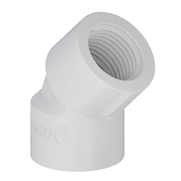 JOELHO ROSCAVEL 45° 1.1/4"-TIGRE