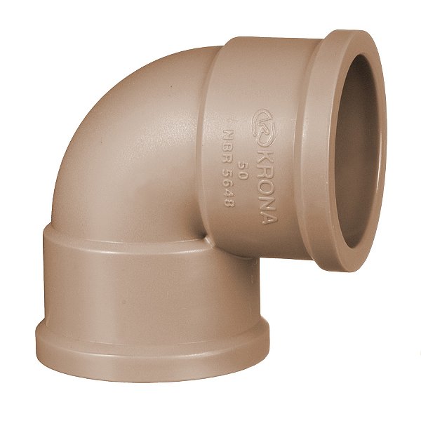 Joelho 60mm x 90° Soldável - Krona