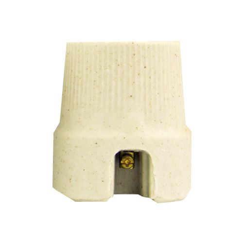BOCAL PORCELANA E27 LATÃO COM BASE - FOXLUX