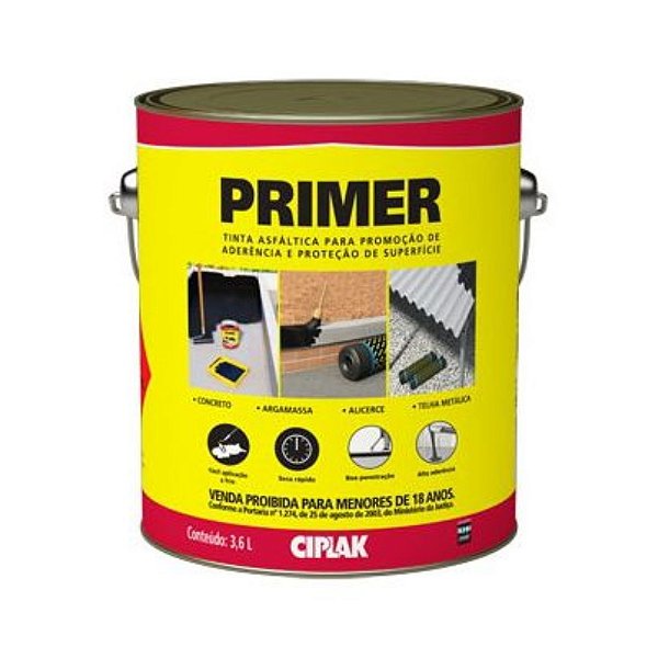 PRIMER BASE SOLVENTE 3,6L- CIPLAK