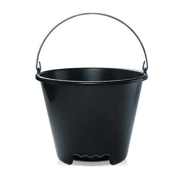 BALDE PVC PARA CONCRETO PRETO 12LT - NEOFLEX