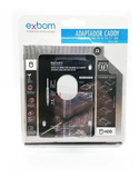 Adaptador Case 9,5mm Hd Ssd Sata 2.5 Gaveta Notebook Case para HD Hoopson CHD-006