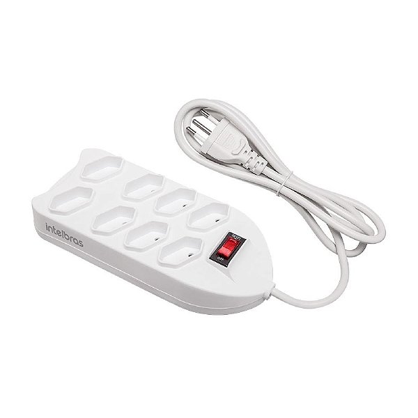 Filtro De Linha 8 Tomadas Epe 1008+ Intelbras Branco