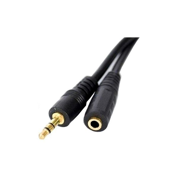 Cabo Extensor P2 Macho + P2 Femea 1.5M